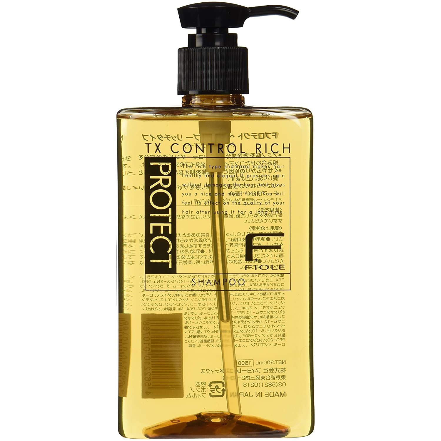

Fiole F Protect Hair Shampoo Rich Transparent 300ml (x 1)