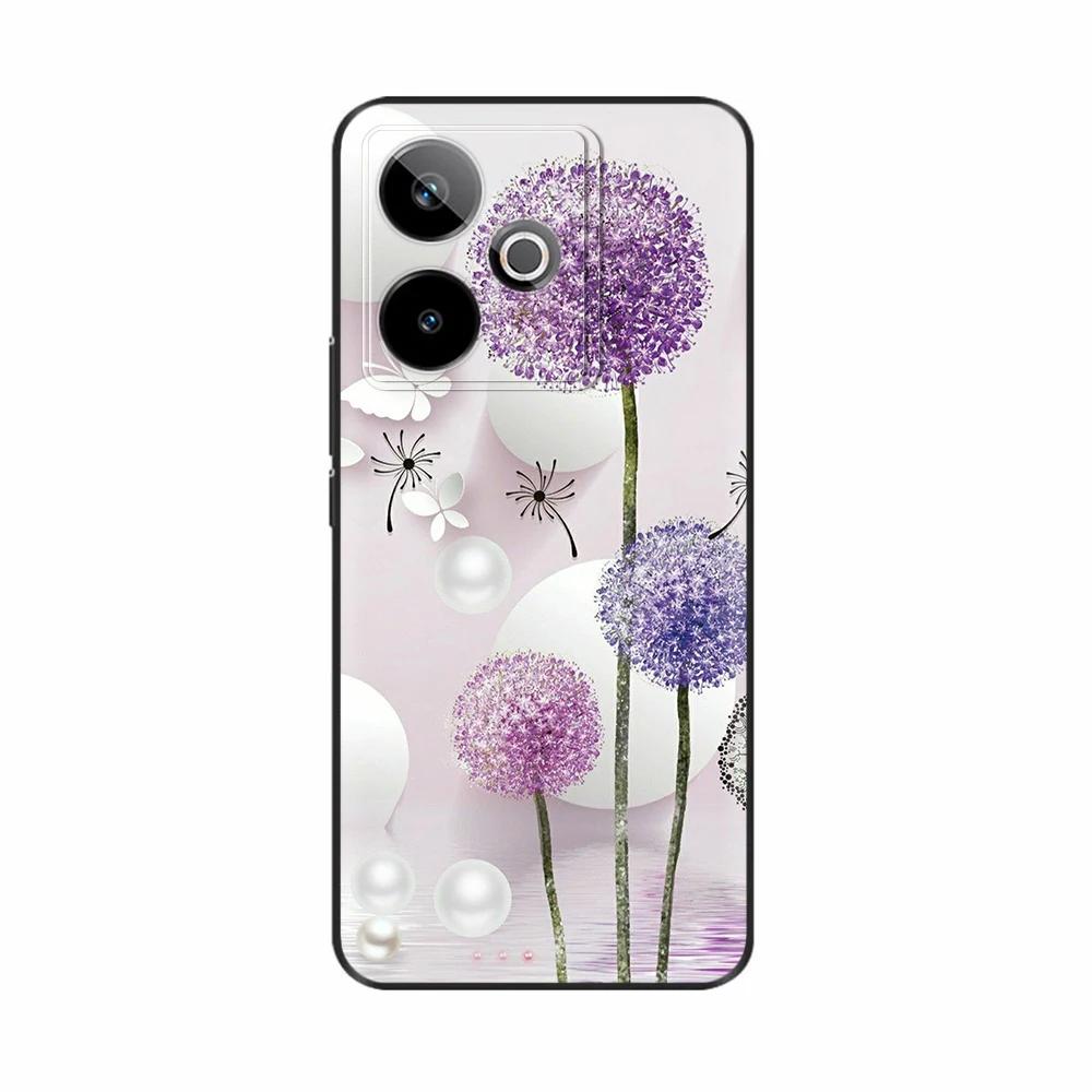 For Realme GT 7/GT 7T/GT7 PRO Case Butterfly Flower Anti Drop Protection Covers For Realme GT 7 7T Pro Bumper TPU Casing Fundas