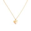 Elegant Heart Photo Locket Chain Necklace Multifuntional Metal Birthstone Jewelry Suitable for Decorating Outfits