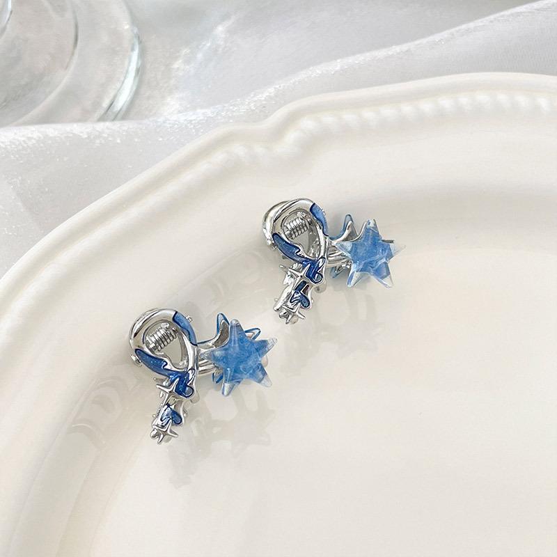 Drip star hairpin niche versatile high sense back head hair reel fashion temperament personalized hair accessories women