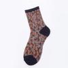 Chaozhu Spring Summer Transparent Crystal Silk Socks Women Sexy Leopard Grain Fashion Casual Breathable Calcetines Mujer