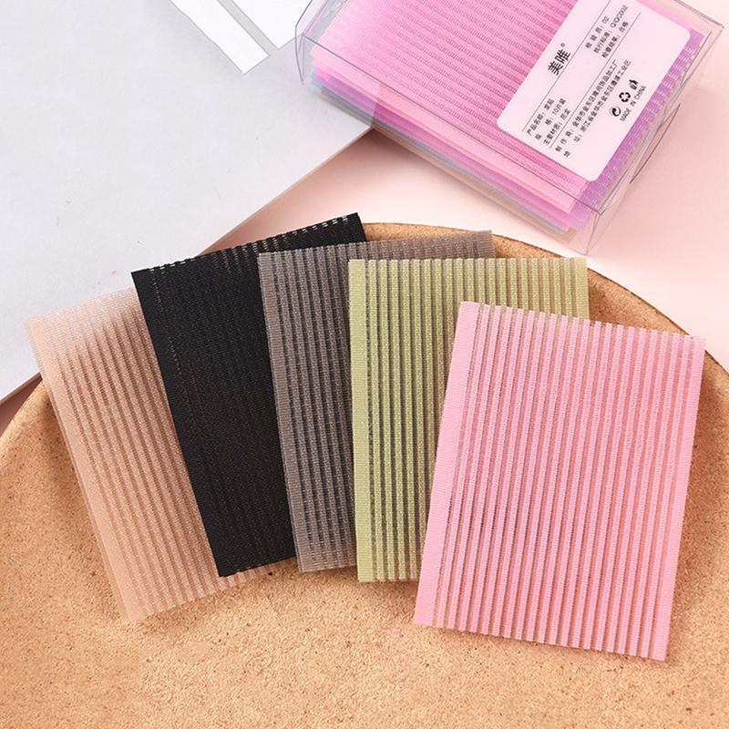 10 Stück Stirnfransen-Klebestreifen Stabilisator Make-up Aufkleber Pad Patch Pastell Clip Pony Magic Tape Fransen Mädchen Geschenke