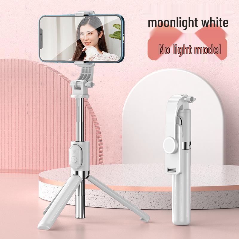 All-in-One Bluetooth Selfie Stick Tripod with Remote Control for Live Broadcasts and Travel