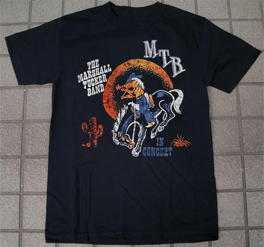 Футболка The Marshall Tucker Band In Concert Унисекс с коротким рукавом SB166 Унисекс Футболка XXXXL
