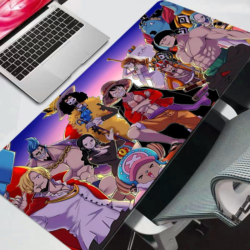 One Piece Mouse Pad Gamer PC Computer Large  XXL Desk Mat Keyboard Anime Gaming Accessories Mousepad Carpet Durable