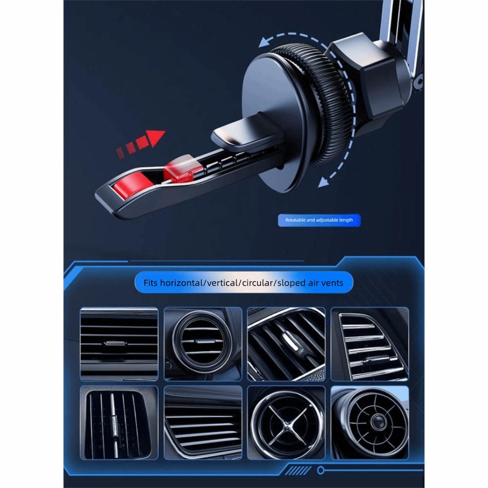 Foldable Design Car Air Vent Holder Magnetic Mobile Stand Car Magnetic Phone Holder Fast Charging