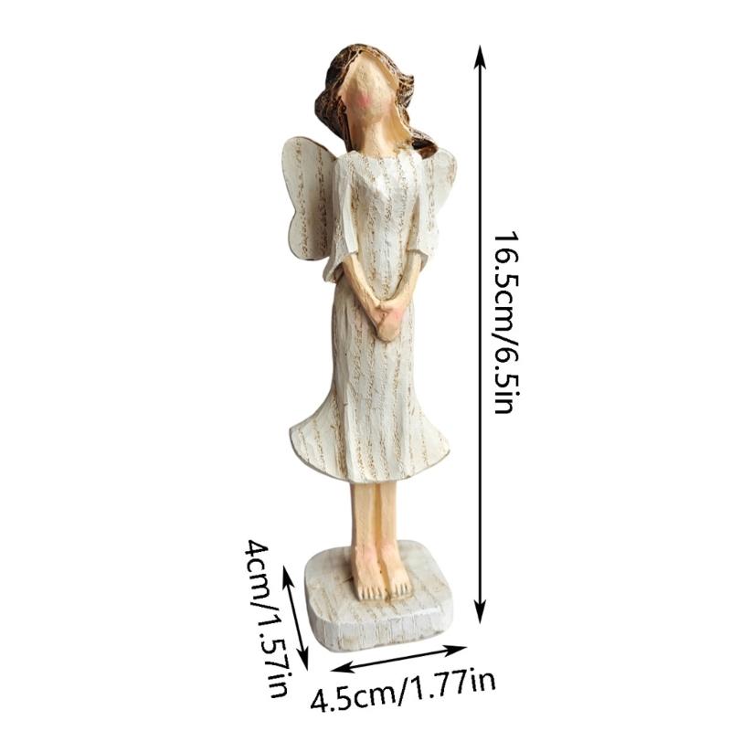Guarder Angel Statue,Healings Angel Figurines Table Ornament for Thanksgiving Christmas Home Decoration Memorial Gift