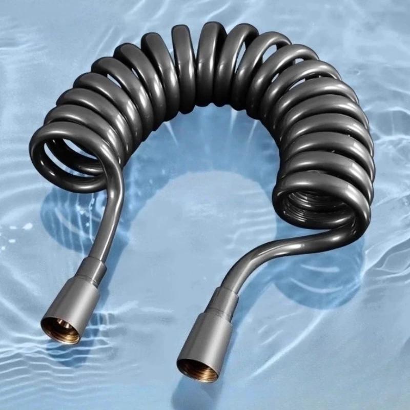 1,5 m/2 m/3 m Duschschlauch Meter Wasser Sanitärschlauch Kunststoff Badezimmer Toilette Sprüher Sanitärschlauch Weiche Schläuche für Badezimmerreinigung