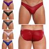 Men Thong Sexy T-Back Mens Underwear Low Rise Stretch Stretchy Waterproof Panties Briefs Underwear