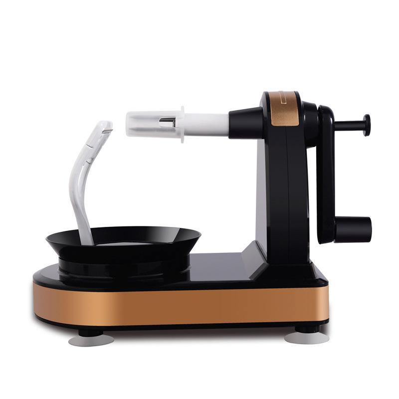 New Hand-cranked Apple Peeler Stainless Fruit Peeler Slicing Machine Apple Fruit Machine Peeled Kit Creative Kitchen Cutter Tool