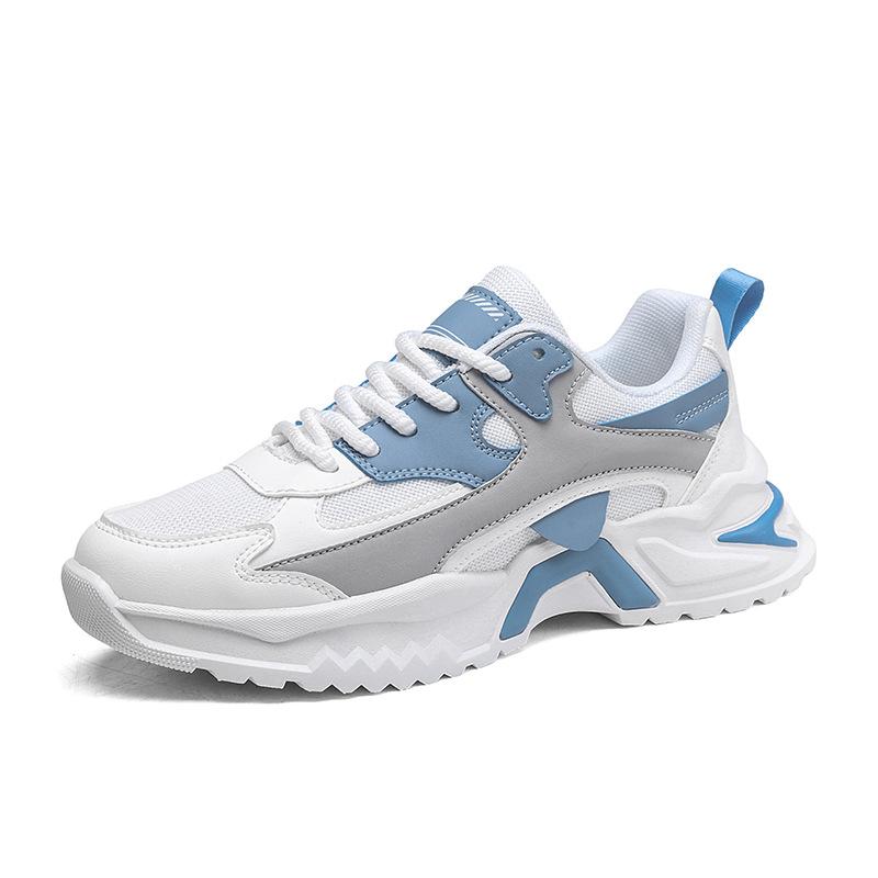 

Large size sports shoes spring and autumn mesh breathable student casual dad shoes new teen Xiaobai running tide shoes 39