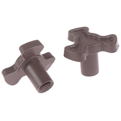 2 Stücke 17Mm Mikrowelle Drehteller Rollenführung Unterstützung Koppler Fach Welle