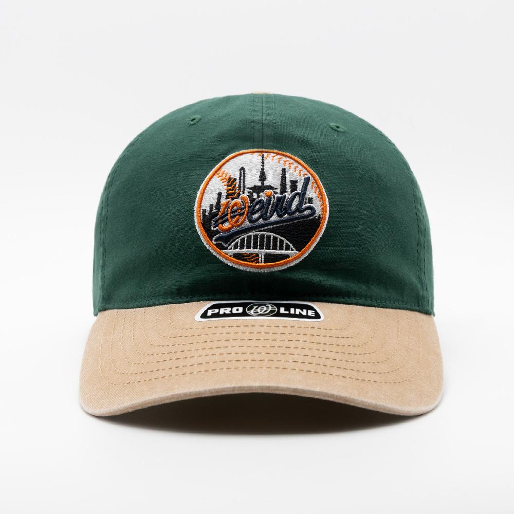 Wieoldeuwoldeu Seoul City Logo Color Block Ball Cap