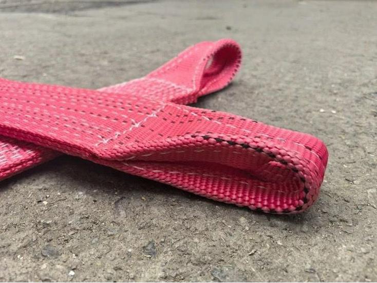 5-Ton Thickened Forklift Sling with Double-End Loop, Available in 0.6m, 0.8m, 1.1m Lengths.