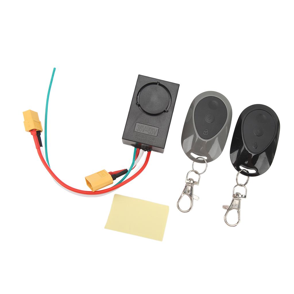 115dB Anti Theft Alarm for NINEBOT MAX G30 Electric Scooter Electric Bike Alarm with 2 Remote Control for 36‑55V XT60