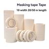 20m/50m Masking Tape White Writable Sealing Self Adhesive Tape Waterproof for Art Painting Sketch Car DIY Paper School Supplies