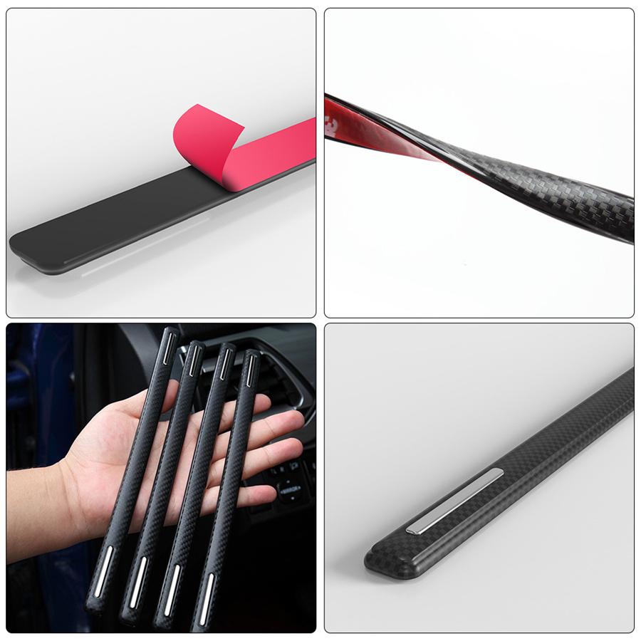 4pcs Car Accessories Bumper Corner Guard Cover Anti Scratch Protector Sticker