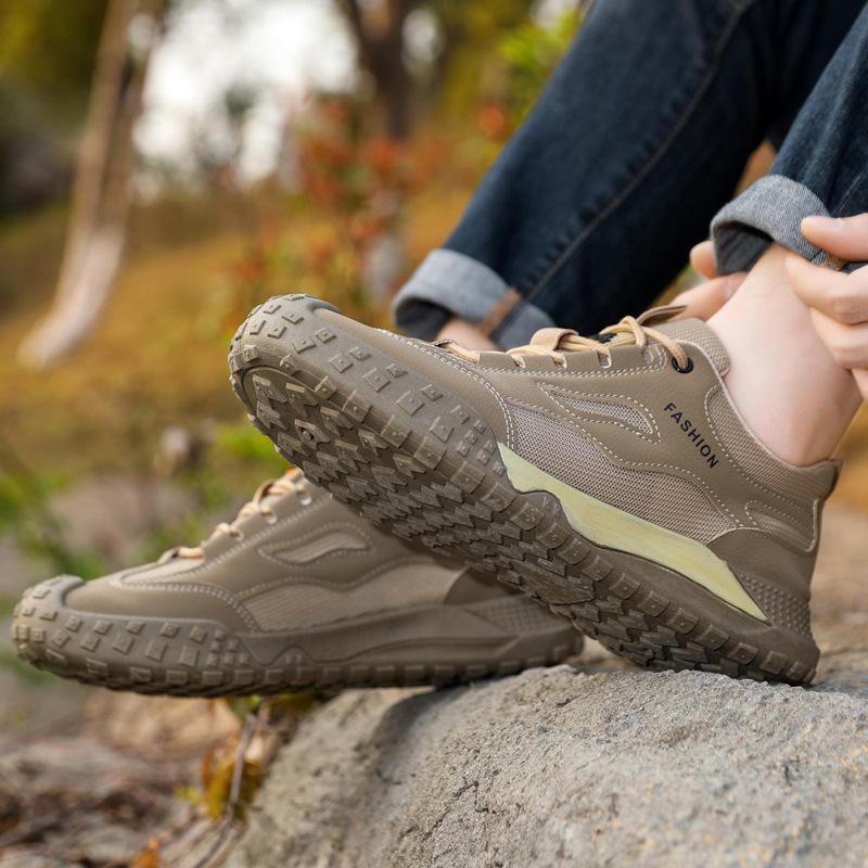 Men's shoes Outdoor walking shoes Breathable and wear-resistant labor insurance shoes Work shoes Lightweight sports shoes Casual shoes