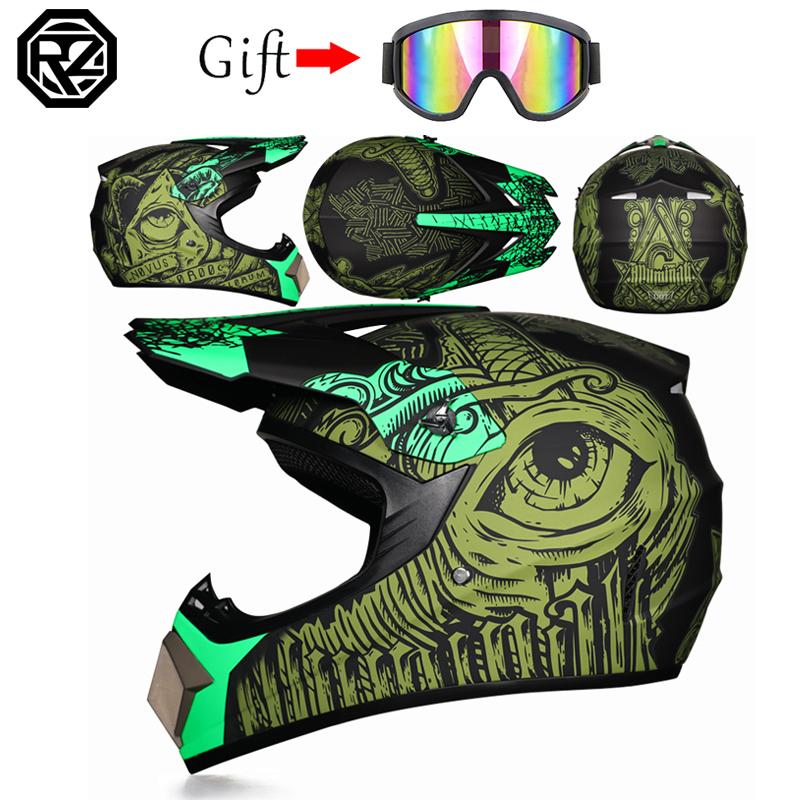 Children And Adolescents Professional Full Coverage Motorcycle Off-Road Race Helmet Bike Am Dh Helmet Capacity Motocross Casso