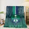 AS Saint-étienne Portable Blanket/Soft Blanket Bedding Blanket Suitable for Travel Camping Living Rooms Offices Sofas Fan Gifts