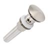 Stainless Steel Sink Drain with Overflow Undercounter Sink Drain Filter Stopper for Home