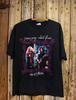 T-shirt de concert vintage Jimmy Page et Robert Plant No Quarter 1995 Noir Unisexe