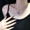 Devil'S Eye Necklace Blue Eyes Advanced Niche Design Cold Wind Clavicle Chain Female Personality