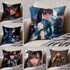 Game S-Stellar B-Blade Pillow Case Anti-dustmite Pillowcase Invisible Zipper Silky Short Plush Sofa Cushion Cover