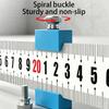 Woodworking Ruler Limit Slider Aluminum Alloy Steel Ruler Stop Durable Wear-resistant Positioning Limit Block Woodworking Scribe