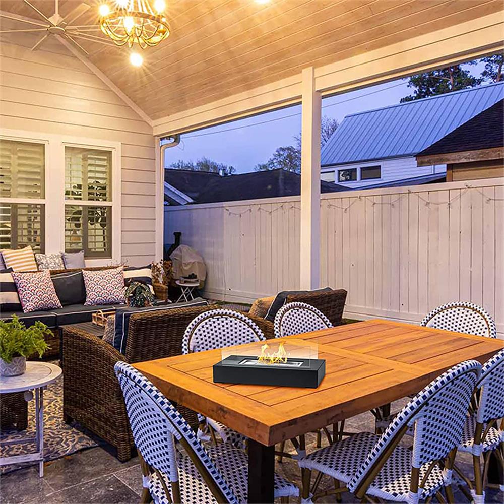 Indoor Tabletop Firepit Your Portable Indoor Outdoor Fire Pit with Dancing Flames Modern Design and