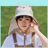 Childrens Cartoon Sun Hat With Wide Brim For Summer Outdoor Protection