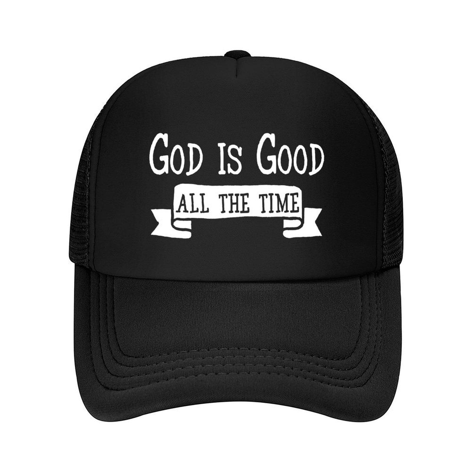 

God Is Good All The Time Christian Design Baseball Cap Hip Hop tactical cap Kids Hat Fishing cap Girl Men s