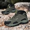 Mens Hiking Shoes Outdoor Work Anti Slip Stable Shock-absorbing Mountain Training Leisure Sneaker Comfort Walking High Top Boots