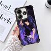 Anime Fushiguro Toji JUJUSU Soft Phone Case For Xiaomi Redmi Note 14 15 Pro Plus 13 12 11S 11T 5G 10 9S 9 Plating Anti-Fall Fund