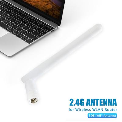 2.4G 3dBi Omni WIFI Antenna with SMA Male Plug Dual Band Aerial 5G External Omni WiFi Antenna for Wireless Network