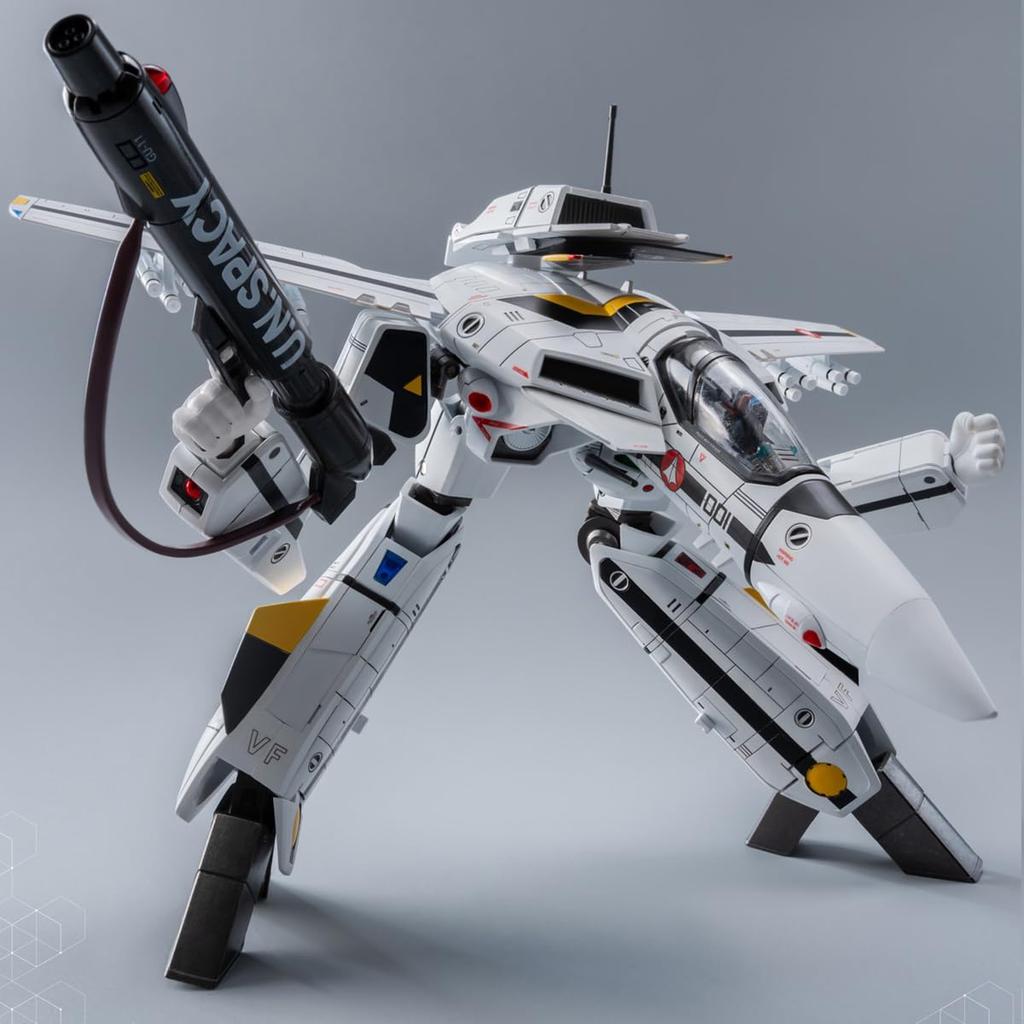 HiPlay Threezero Super Battle Macross VF-1S Valkyrie Roy Focker 3Z03050W0 Movable Action Figure Complete Set