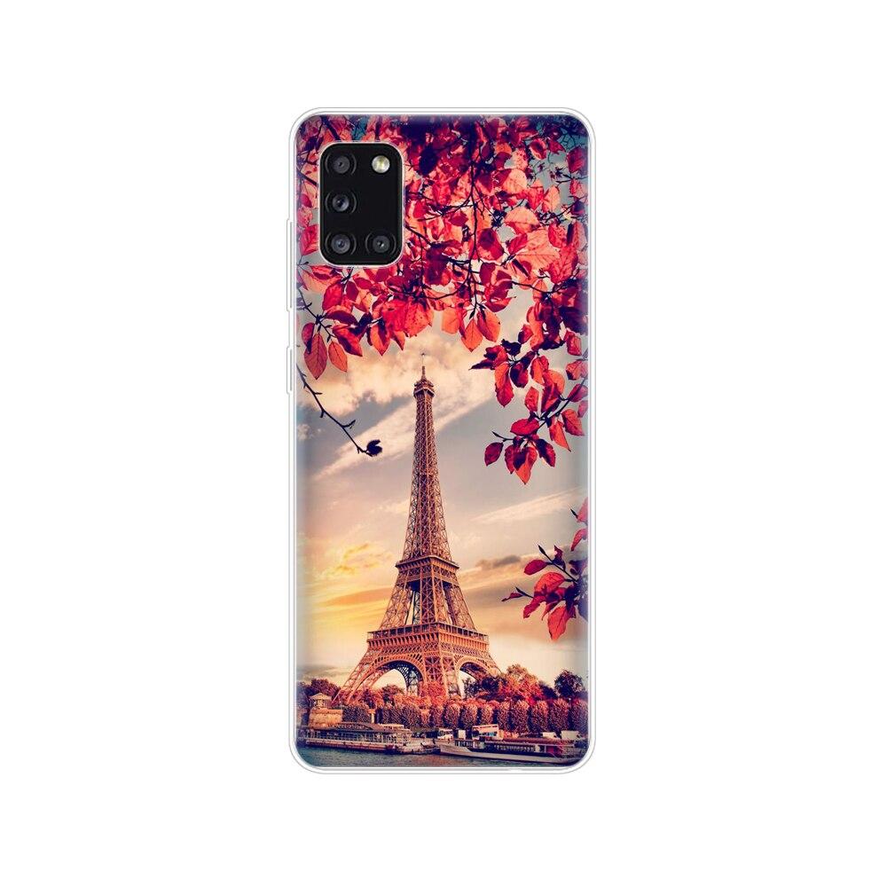 Fall Für Samsung Galaxy A31 Fall Für Samsung A31 EINE 31 SM-A315F 6.4"; Telefon Abdeckung Silikon Weiche TPU Coque Stoßstange Volle Schutzhülle