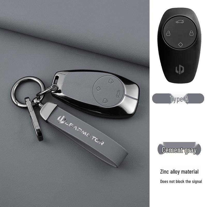 2023 Leapmotor T03 Key Case: Anti-Lost Shell with Car-Use Bag & Lock Buckle