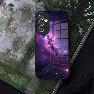 Space For Galaxy Universe Phone Case Glass For Samsung Galaxy S24 S26 S25 S22 S20 S23 S21 Ultra Fe Plus A16 A34 A54 A24 A52 A53