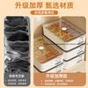 3-in-1 Underwear Organizer Box Household Multi-Compartment Storage Case for Underwear Shorts Socks Lingerie Organizer