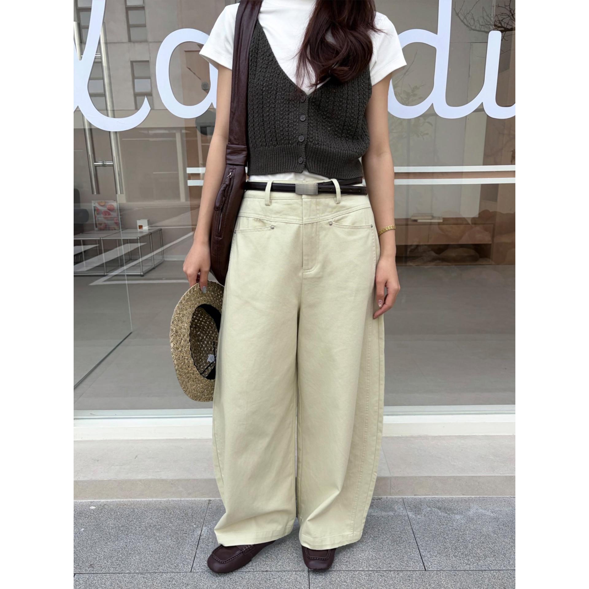 ICC Spring 2026 Children s Versatile Curved Leg Loose Trousers Large