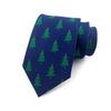 High Density Christmas Tie Wedding Groom Tie Festive Holiday Tie