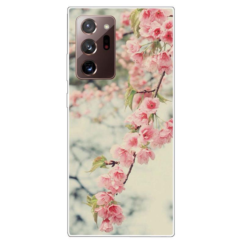 Soft Cover For Samsung Note 20 Ultra Case S20 FE TPU Print Cat Silicone Cases for Samsung Galaxy Note20 M52 5G Funda Coque Clear