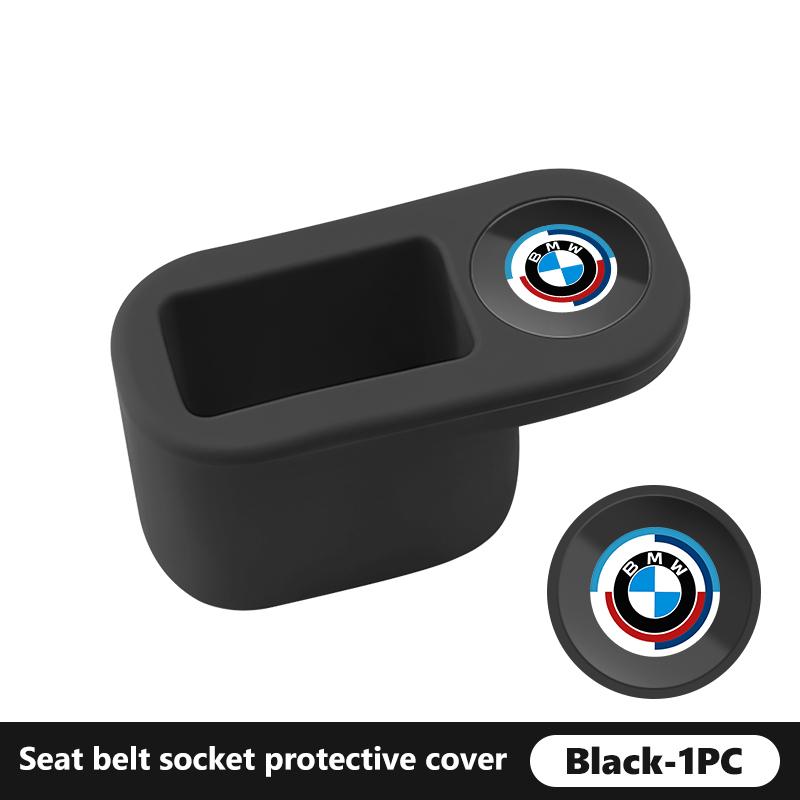 Car Seat Belt Base Anti Scratch Cover Auto Interior Accessories For BMW M3 M5 E36 E39 E46 E60 E61 E64 E70 E71 E80 E85 E87 E90