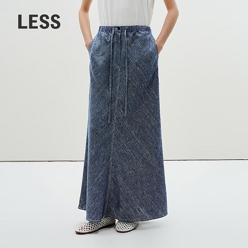 LESS 2025 Summer A-Line Long Skirt M