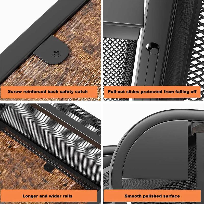Coffee Organizer Coffee Machine Base Desktop Drawer Organizer Water Bar Tea Bag Capsule Storage Shelf Storage Cabinet