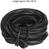 Rubber Strip Greenhouse Frameless Weather Stripping Door And Window Gasket Rubber Seals Glazing Line Accessories Supplies for Glass Sealing 18metres B
