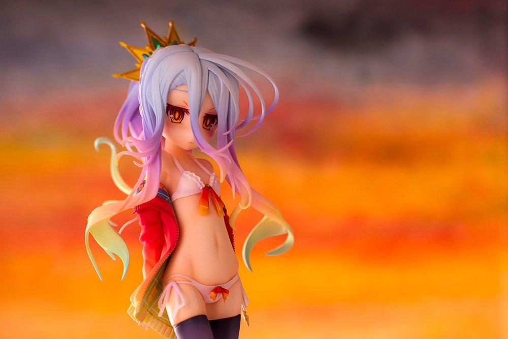 No Game No Life Shiro Swimsuit Style Scale ABS PVC Complete Figure 1/7 & Pre-painted