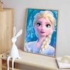 Disney Diamond Painting of Elsa From Frozen Diamond Mosaic Cross-stitch, Diamond Inlay Room Decoration Gift