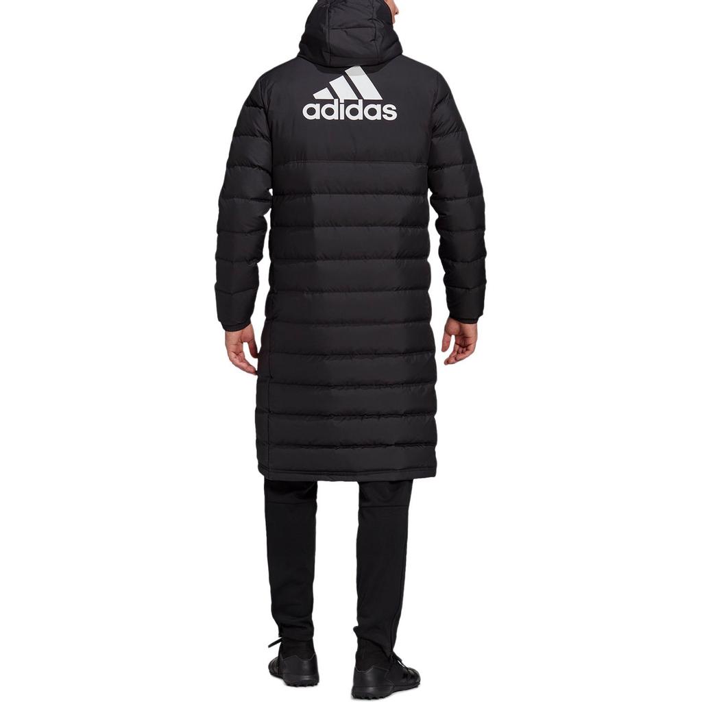 adidas Daunenjacken Herren Schwarz Mit Kapuze Moderat GM5245-